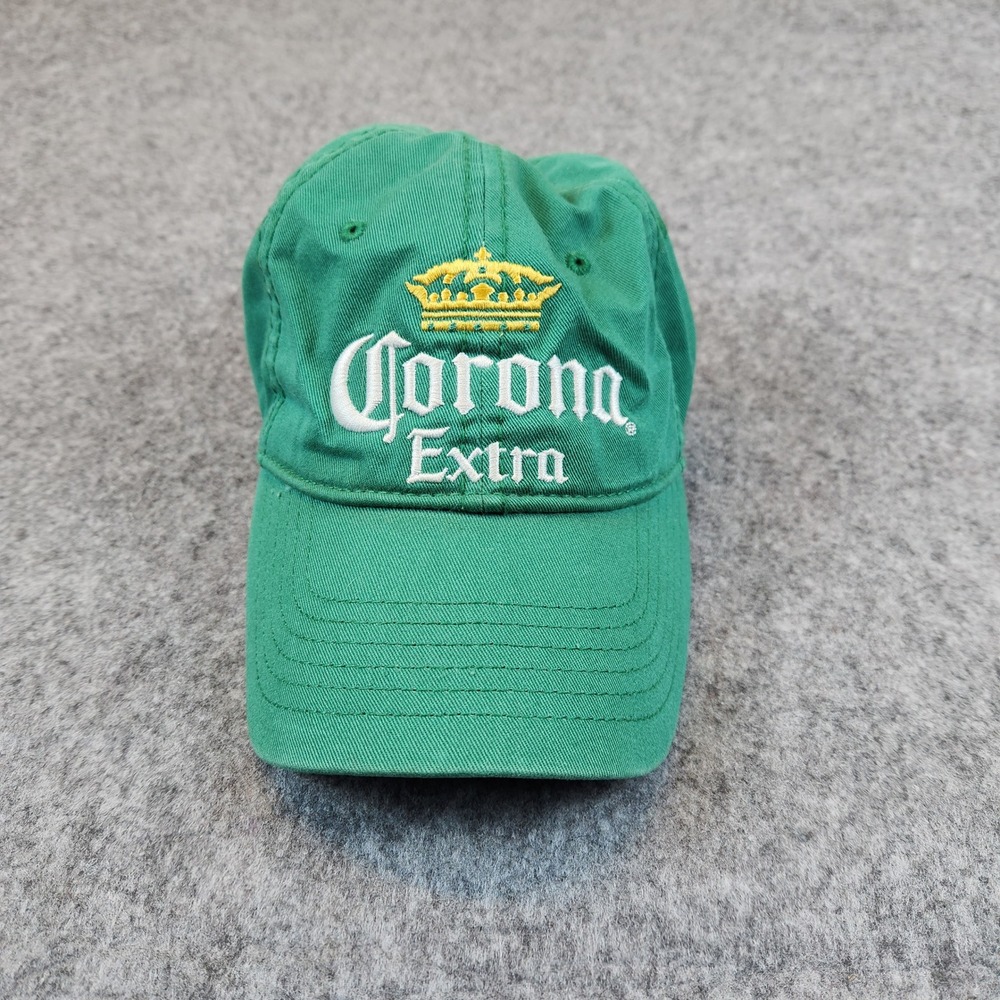Corona Extra Baseball Hat Green Adjustable Strapback Beer Promo Cap Independence